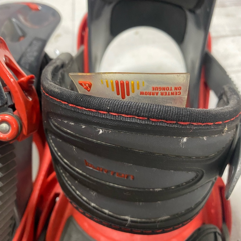Burton Vibrant Red and Black Bindings - Picture 2 of 10